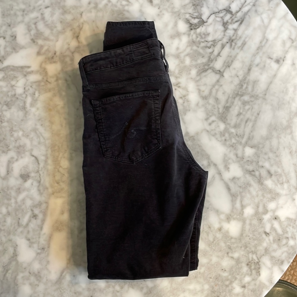 AG Farrah Velvet High Rise Skinny